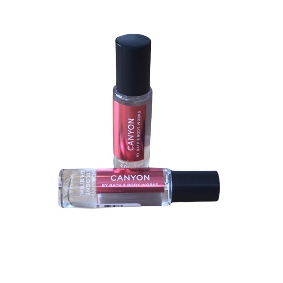 2 Bath & Body Works Travel Mens Collection Canyon Cologne Spray 0.5 fl.oz. - Picture 2 of 2